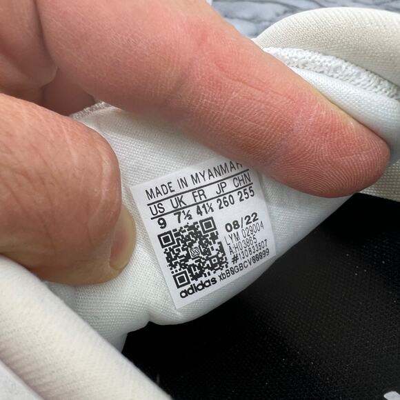 Adidas Womens 9 Running Shoes White Edge Lux Athletic Workout Trainer H03865 - Picture 11 of 13